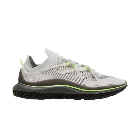 Adidas 4D Fusio Primeknit 'Grey Signal Green' H04511 - Picture 1 of 12